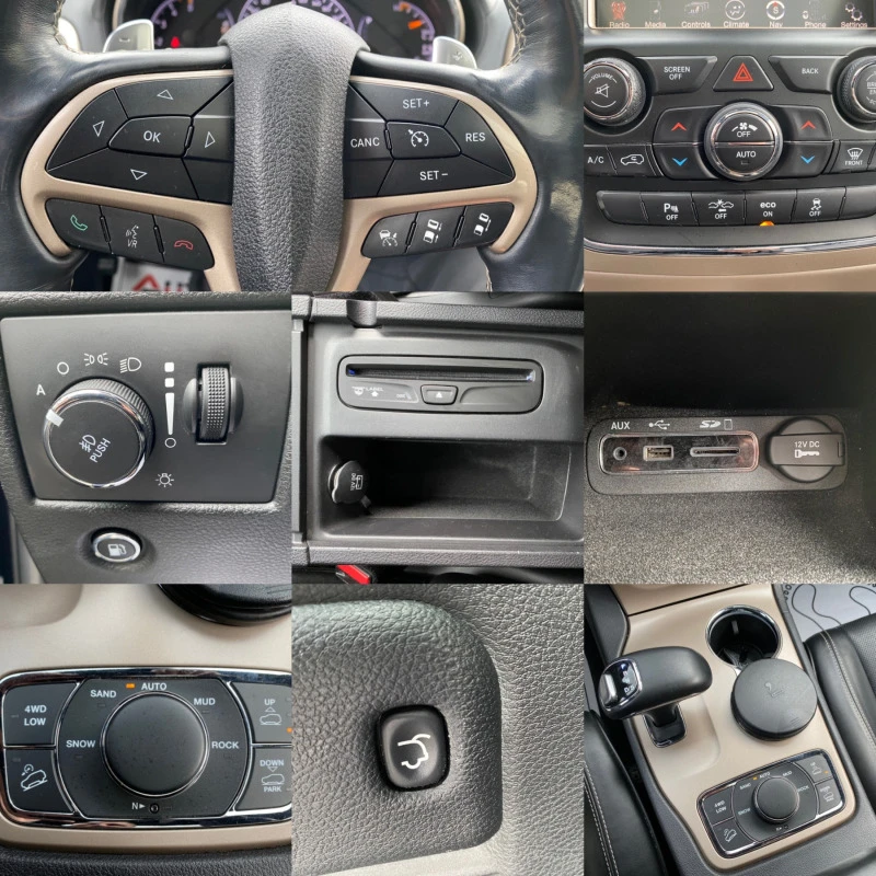 Jeep Grand cherokee 3.0CRD-250кс= OVERLAND= 166хил.км= FACELIFT= 8СКОР, снимка 15 - Автомобили и джипове - 44958834