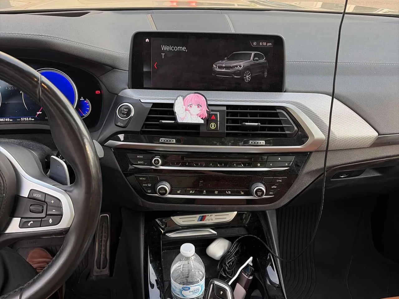 BMW X3 M40i/360/ПАНОРАМА/ДИСТРОНИК/ГУМИ+ ДЖАНТИ , снимка 10 - Автомобили и джипове - 55096322