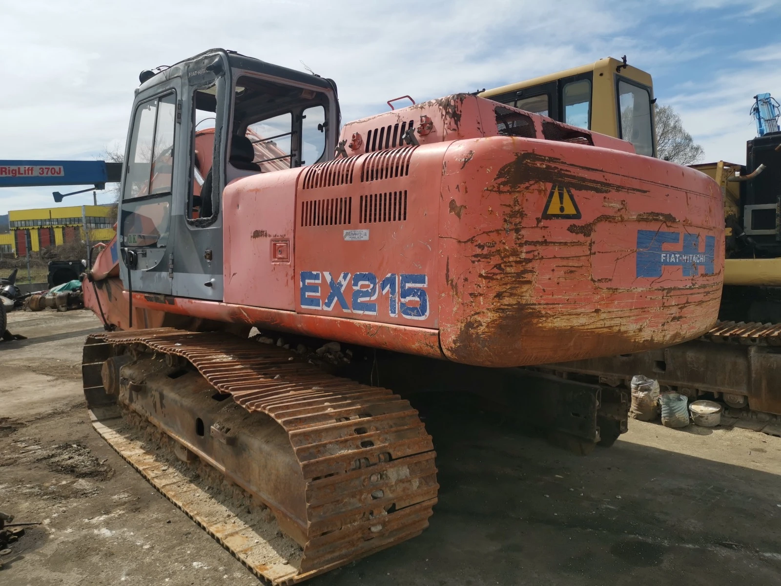 Багер FIAT Hitachi EX 215, снимка 1