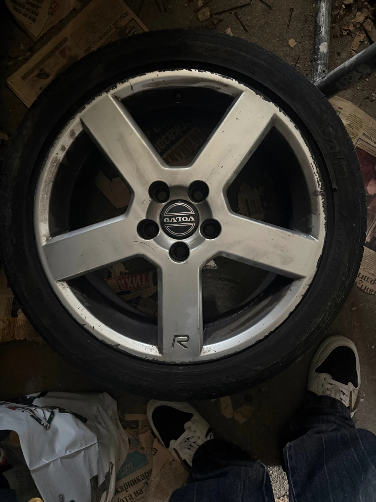 Гуми с джанти Sava 225/45R17, снимка 2 - Гуми и джанти - 54209281
