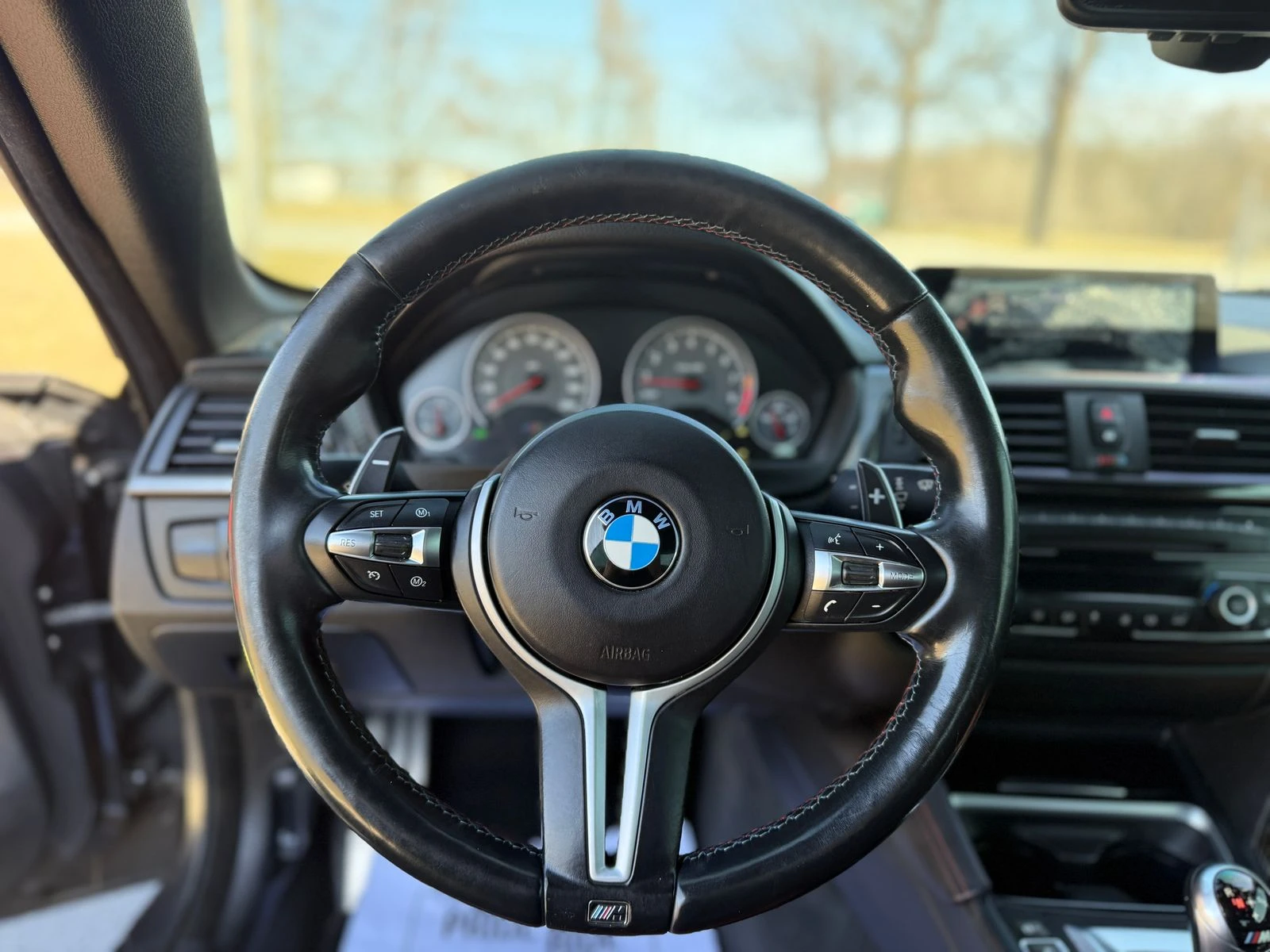 BMW M4 HEAD-UP* HARMAN* KEYLESS* КЛИП* КАМЕРА* ПОДГРЕВ* А - изображение 8