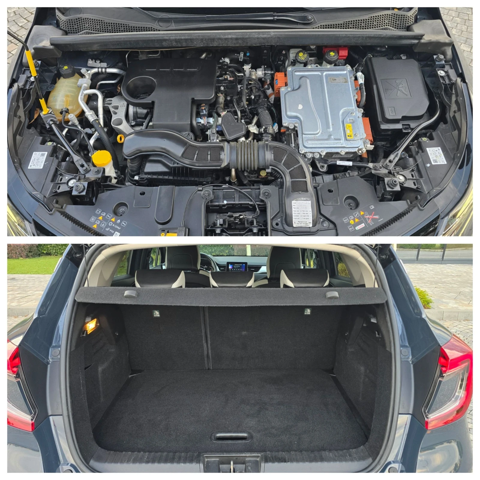 Renault Captur 1.6 E-TECH/HYBRID/ЛИЗИНГ/NAVI/CARPLAY!!, снимка 9 - Автомобили и джипове - 55372514