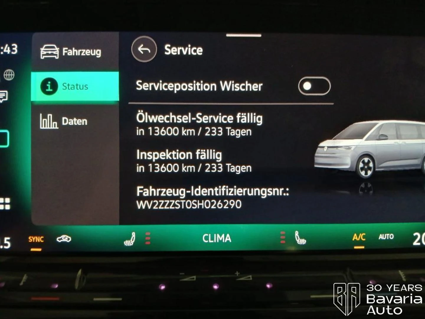 VW Multivan Style DSG Easy Open Basic, снимка 12 - Автомобили и джипове - 55401603
