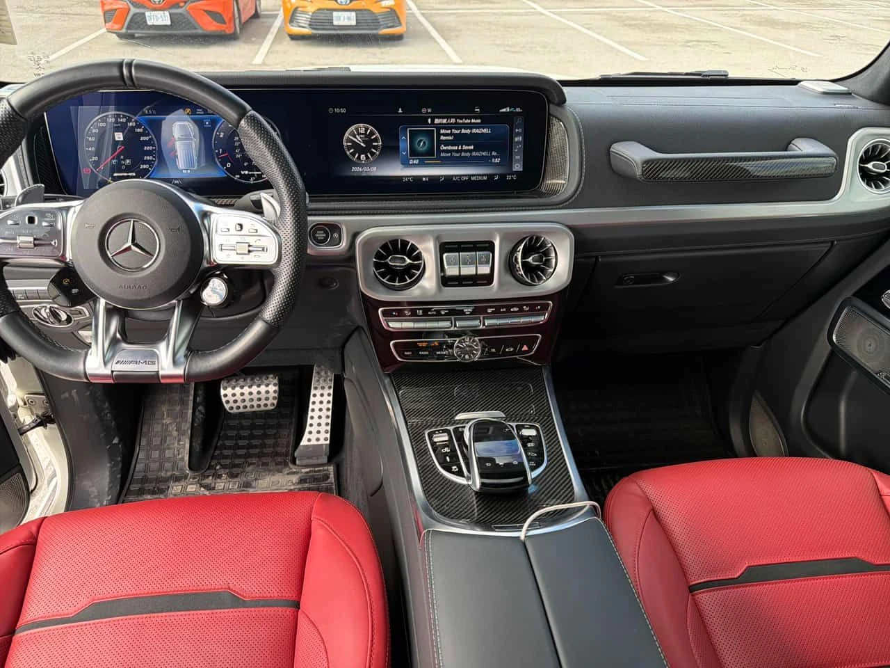 Mercedes-Benz G * AMG 63 * 2 КЛЮЧА* ПАНО* ПОДГРЕВ* KEYLESS* , снимка 8 - Автомобили и джипове - 53757429