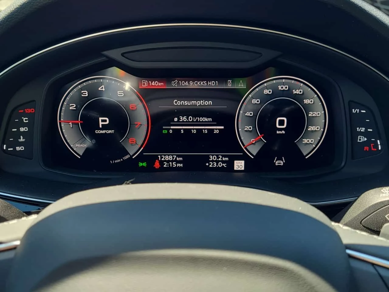 Audi Q8 S-Line * Един собственик * От VW * 12k km!!! * , снимка 7 - Автомобили и джипове - 55084354