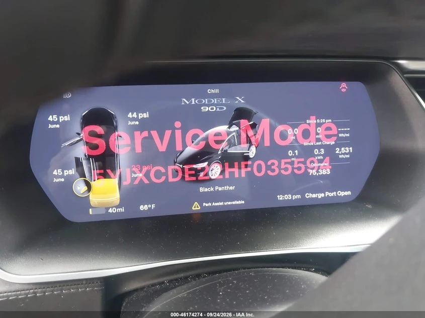 Tesla Model X 100D/75D/90D, снимка 7 - Автомобили и джипове - 56525931