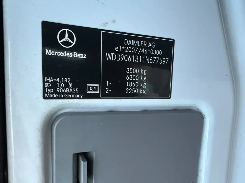 Mercedes-Benz Sprinter 316 CDi, ШВЕЙЦАРИЯ, снимка 15 - Бусове и автобуси - 48711360