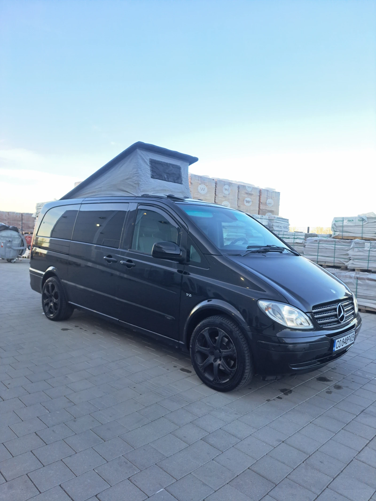 Mercedes-Benz Viano Trend палатка , снимка 3 - Бусове и автобуси - 54335668