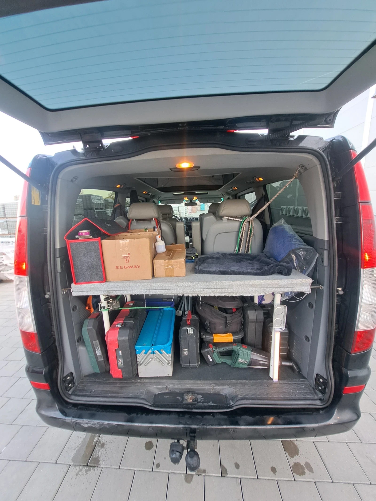 Mercedes-Benz Viano Trend палатка , снимка 17 - Бусове и автобуси - 54335668