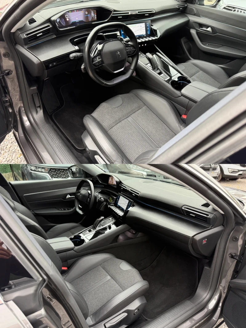 Peugeot 508 1.5BlueHDI/Allure/Active-LED/Automatic/Virtual/ACC, снимка 9 - Автомобили и джипове - 51858224