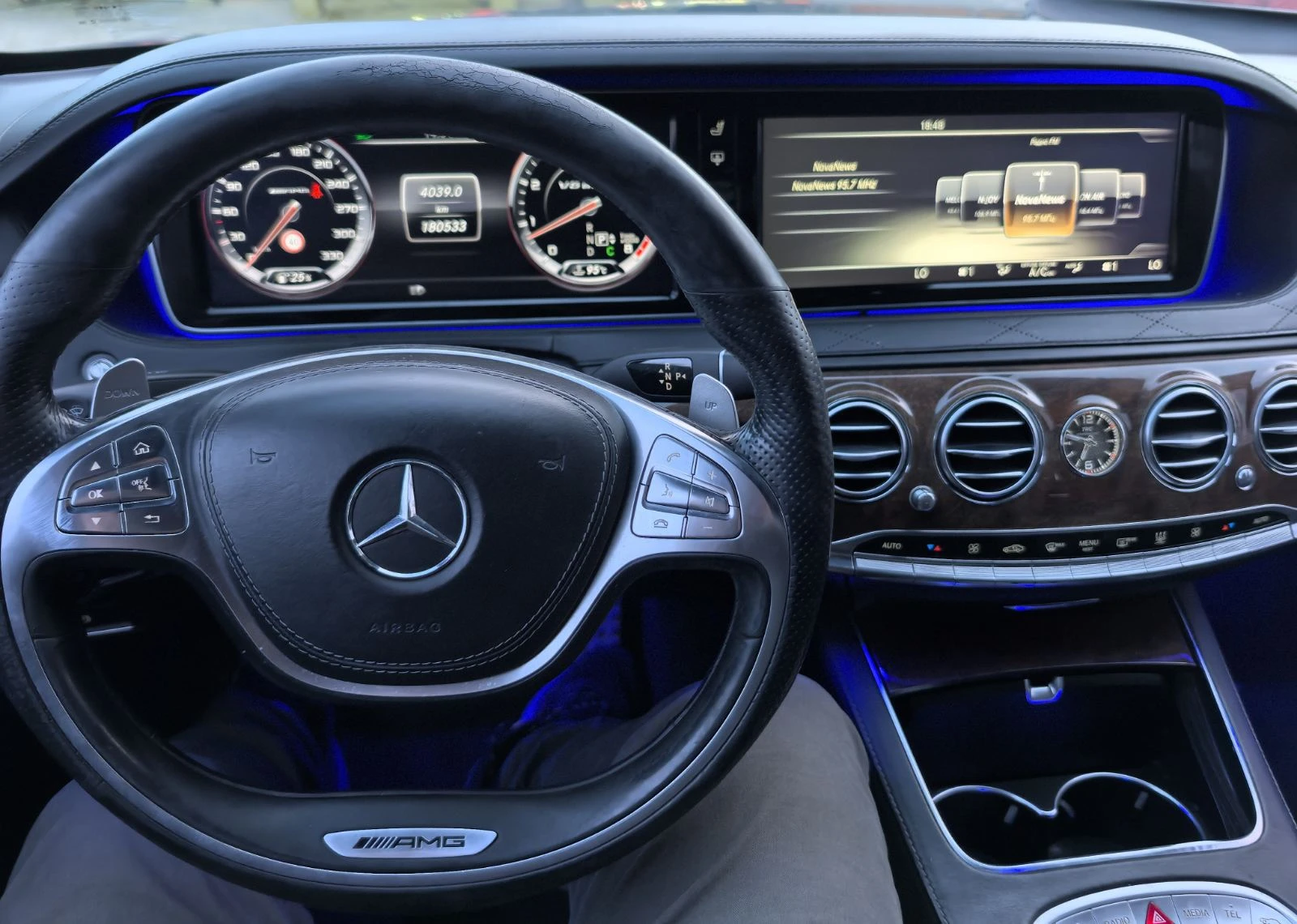 Mercedes-Benz S 63 AMG 6.3 AMG LONG , снимка 9 - Автомобили и джипове - 54142711