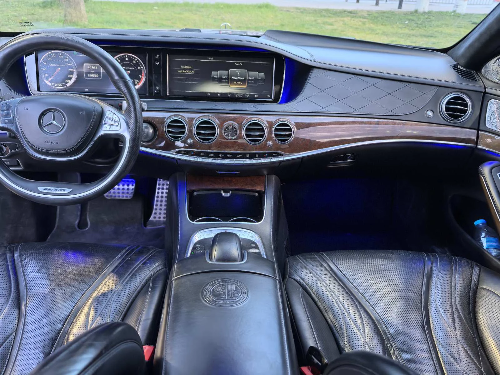 Mercedes-Benz S 63 AMG 6.3 AMG LONG , снимка 12 - Автомобили и джипове - 54142711