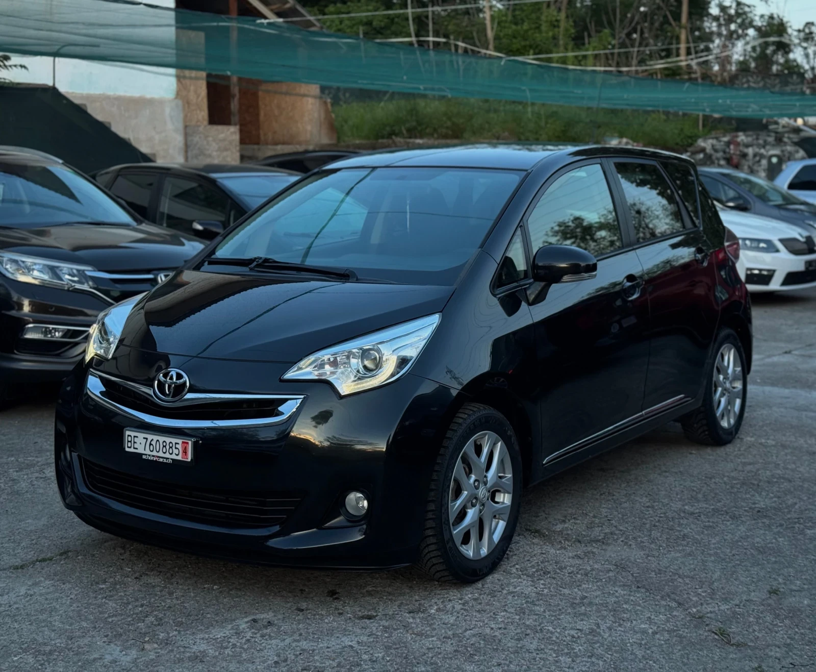 Toyota Verso S CH!FACE!АВТОМАТИК!УНИКАТ!FULL!LED!100ХИЛ КМ!, снимка 7 - Автомобили и джипове - 54445628