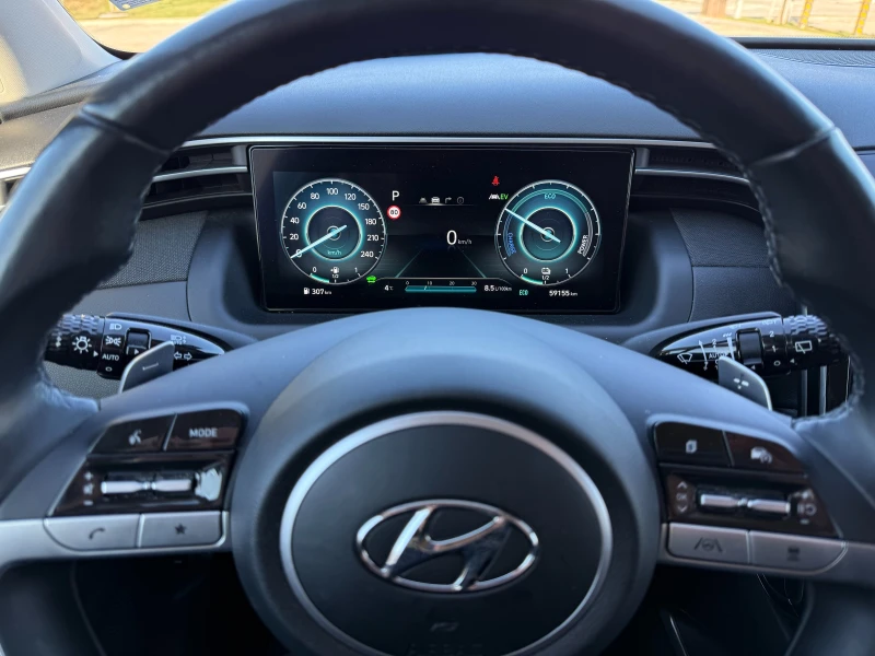 Hyundai Tucson 1.6 T-GDi, HEV, 230к.с., 4х4, Гаранционен автомоби, снимка 12 - Автомобили и джипове - 52940290