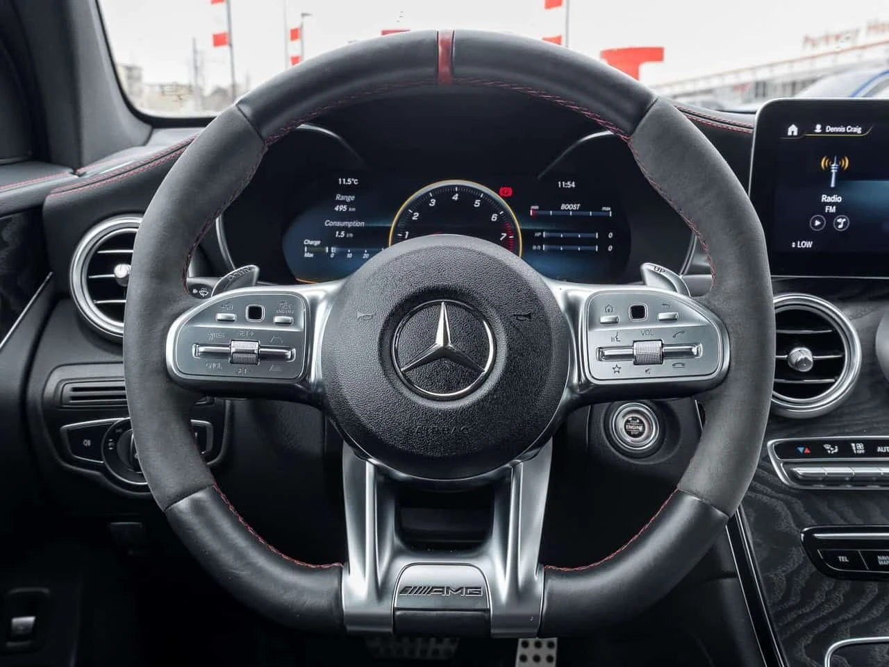 Mercedes-Benz GLC * AMG GLC43 * CARFAX * ЦЕНА ДО БГ, снимка 9 - Автомобили и джипове - 54388461