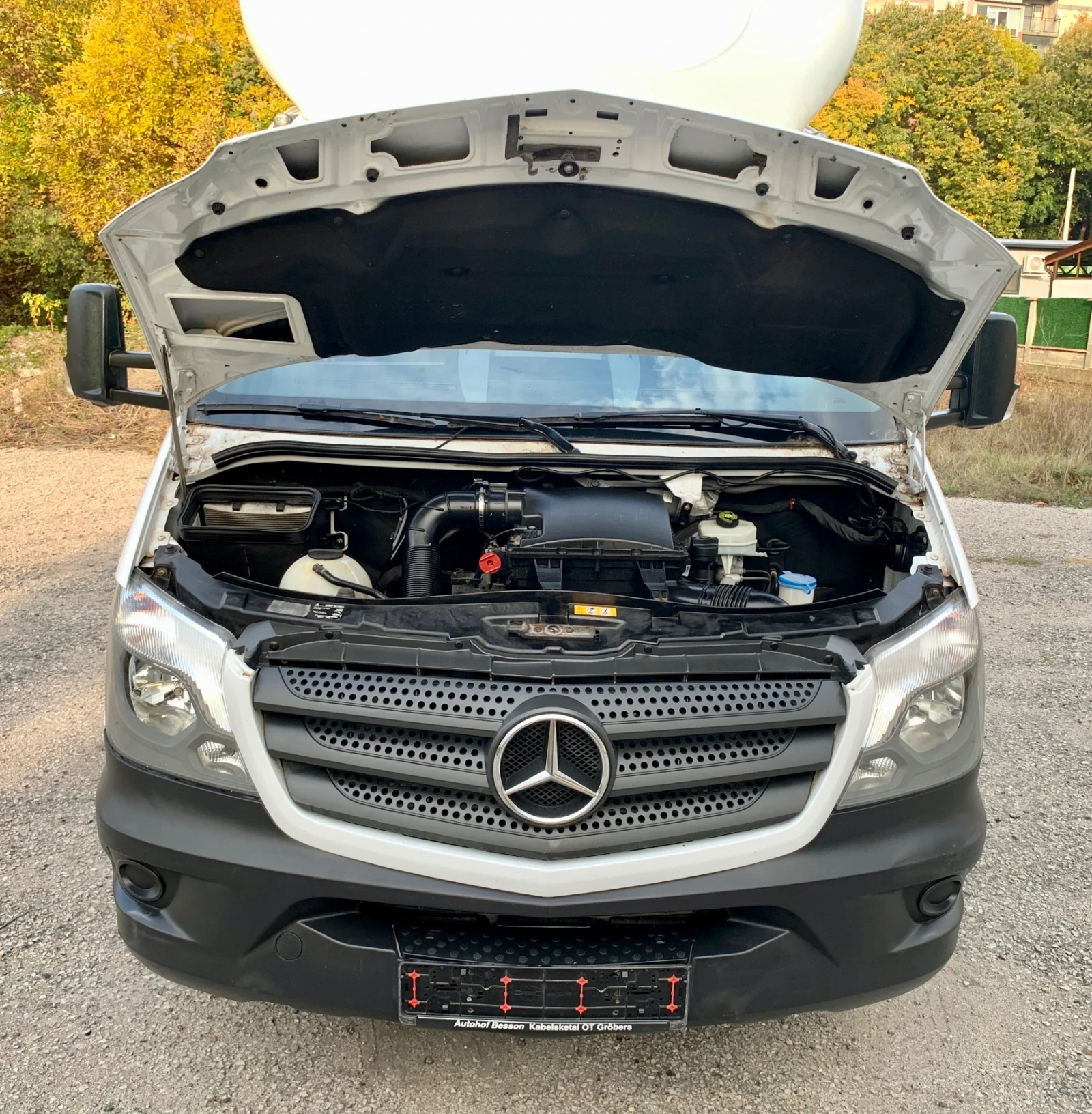 Mercedes-Benz Sprinter 4.30м. МЕЖДУОСИЕ* EURO 6* FACELIFT* ТОП СЪСТОЯНИЕ, снимка 15 - Бусове и автобуси - 54773675