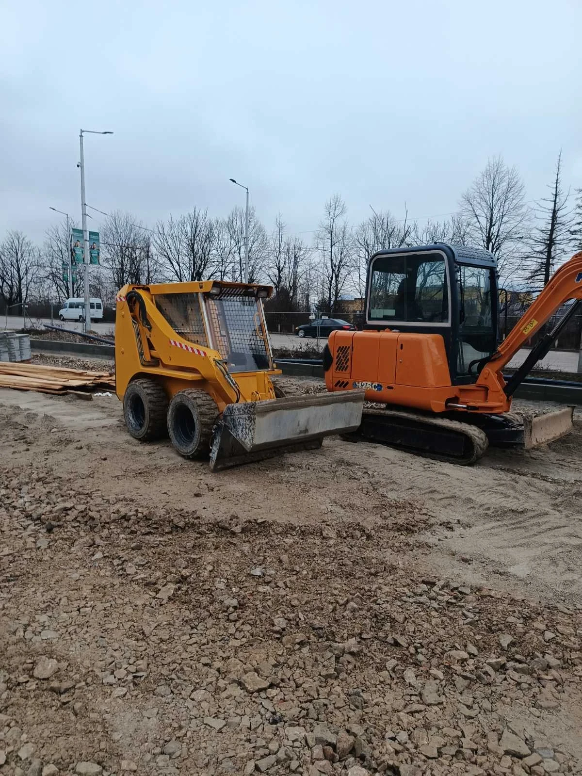 Челен товарач JCB 165 робот - мотор Пежо. Внос от Германия - изображение 2