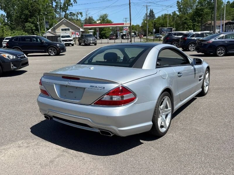 Mercedes-Benz SL 55 AMG * ОБДУХВАНЕ * СЕРВИЗНА ИСТОРИЯ * ПАМЕТ, снимка 4 - Автомобили и джипове - 54883001
