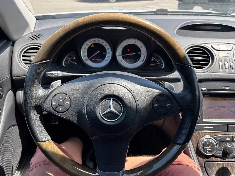 Mercedes-Benz SL 55 AMG * ОБДУХВАНЕ * СЕРВИЗНА ИСТОРИЯ * ПАМЕТ, снимка 10 - Автомобили и джипове - 54883001