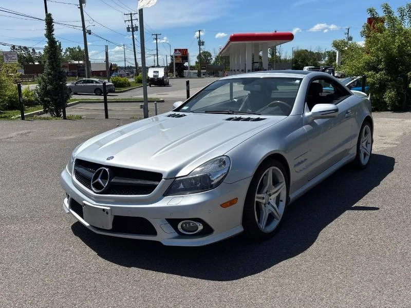 Mercedes-Benz SL 55 AMG * ОБДУХВАНЕ * СЕРВИЗНА ИСТОРИЯ * ПАМЕТ