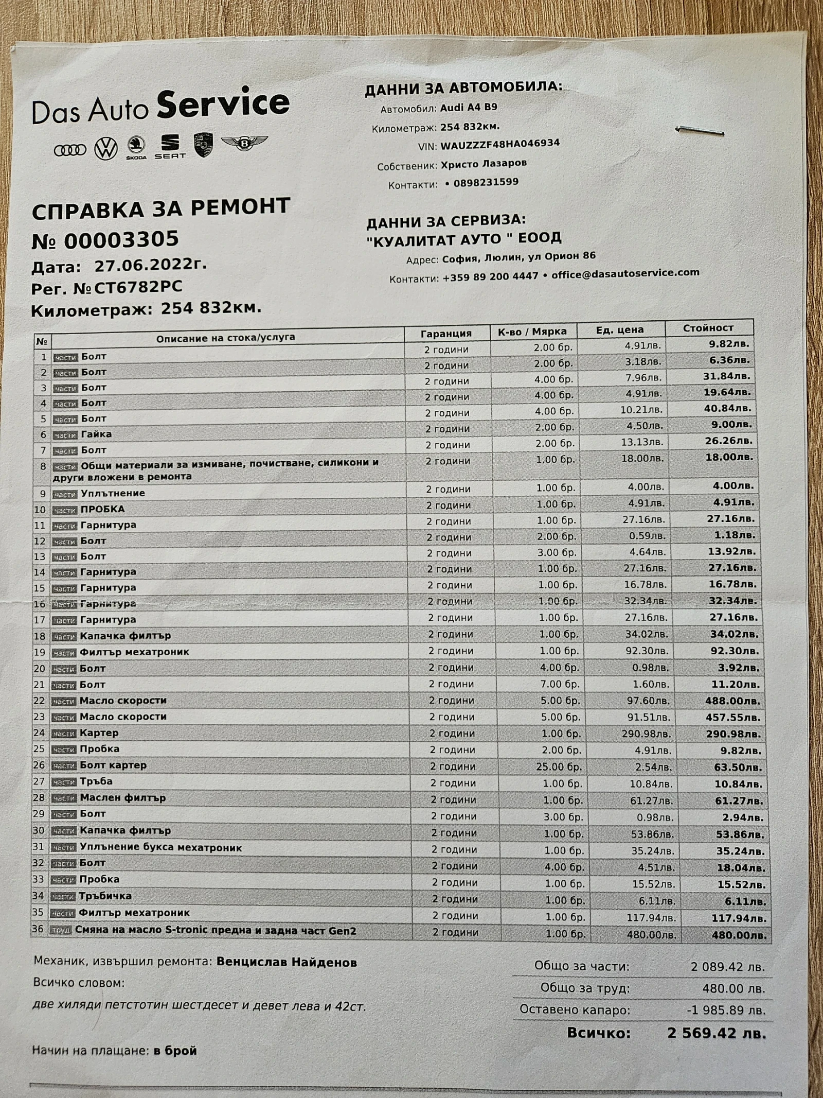Audi A4 2.0 S-line, снимка 13 - Автомобили и джипове - 53027790