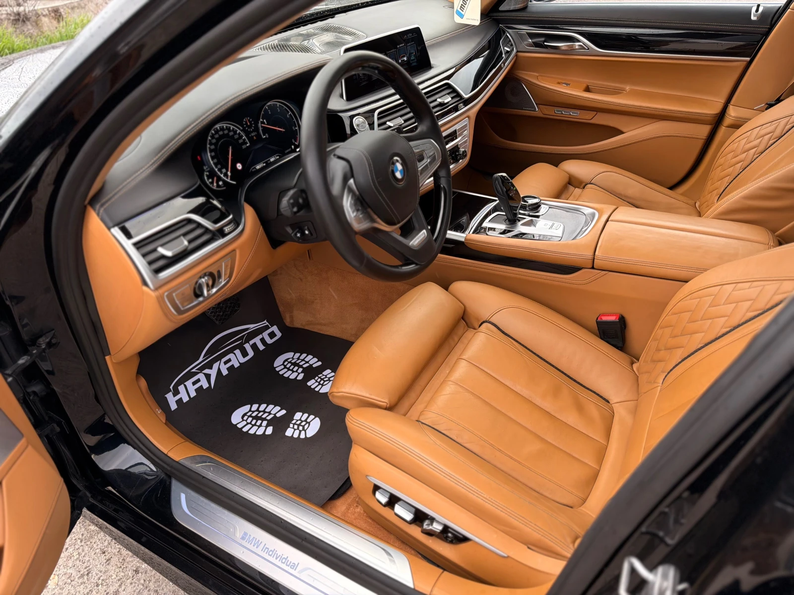 BMW 740 Ld= xDrive= M-pack= Long= Individual= 3xTV= B & W=, снимка 9 - Автомобили и джипове - 54045023