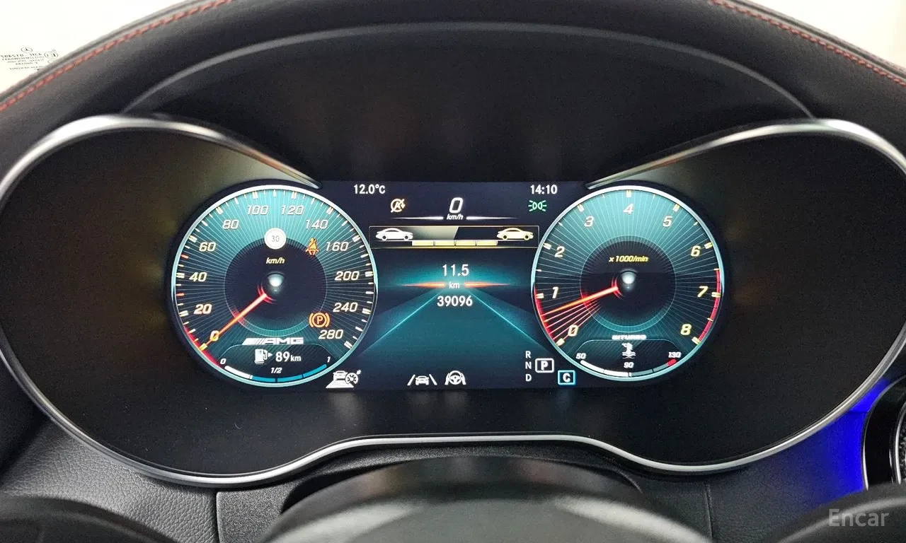 Mercedes-Benz C 43 AMG COUPE FACELIFT | DIGITAL DASH | 360 , снимка 12 - Автомобили и джипове - 55588249