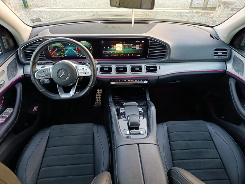 Mercedes-Benz GLE 300 300D* AMG* Nigth* Burm* Pano* 4MATIK* , снимка 9 - Автомобили и джипове - 52316168