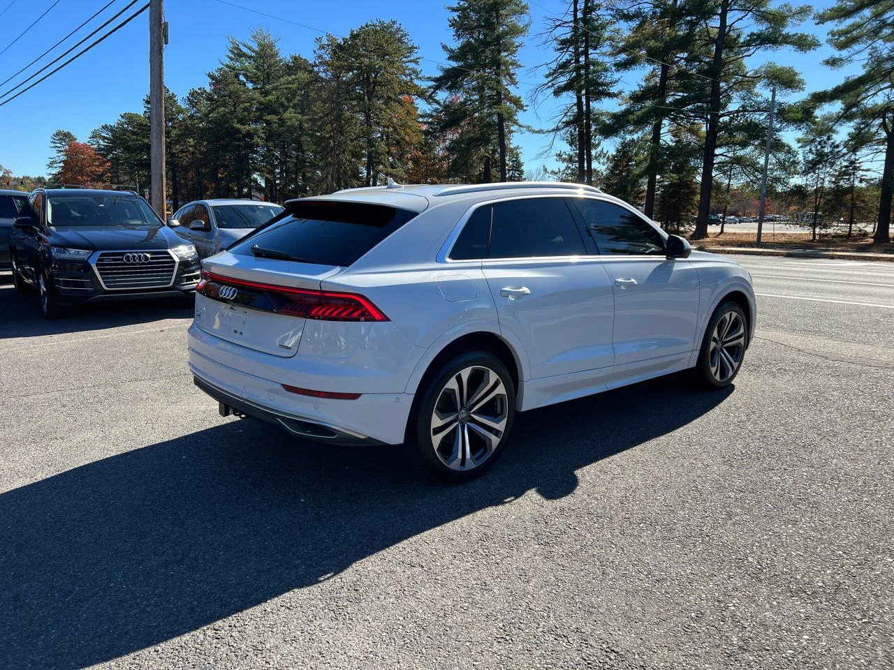 Audi Q8 DISTRONIC * PANO * ОБДУХВАНЕ * S-LINE * 360 CAM - изображение 4