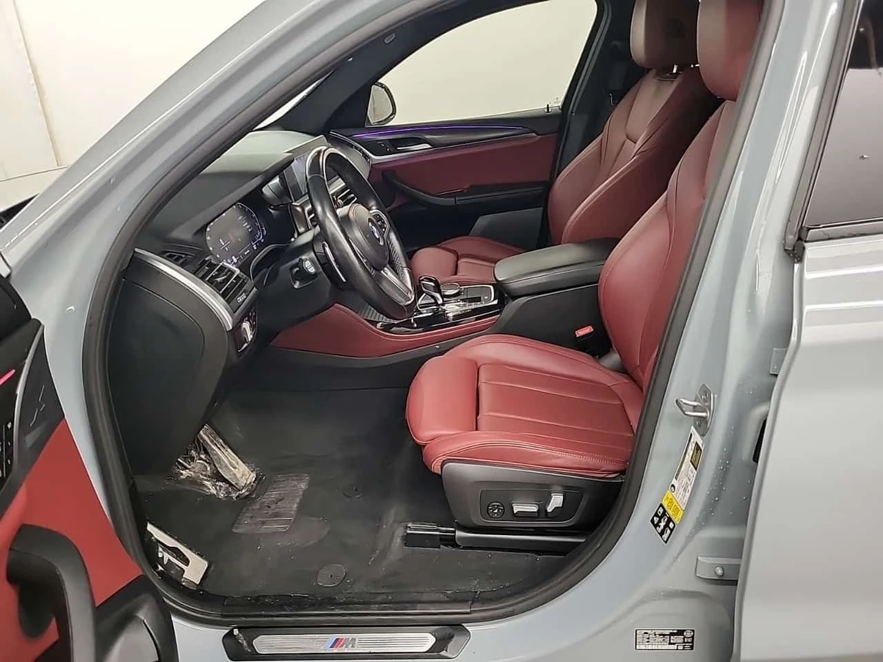 BMW X4  | XDRIVE30I | NARDO GREY | RED INT | 360 | HEADUP, снимка 9 - Автомобили и джипове - 54132147