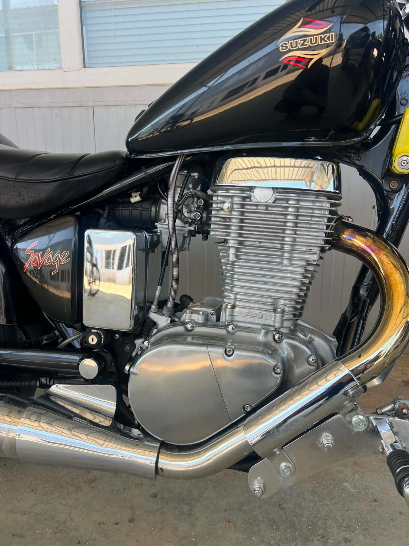 Suzuki Savage Ls650, снимка 5 - Мотоциклети и мототехника - 55233648