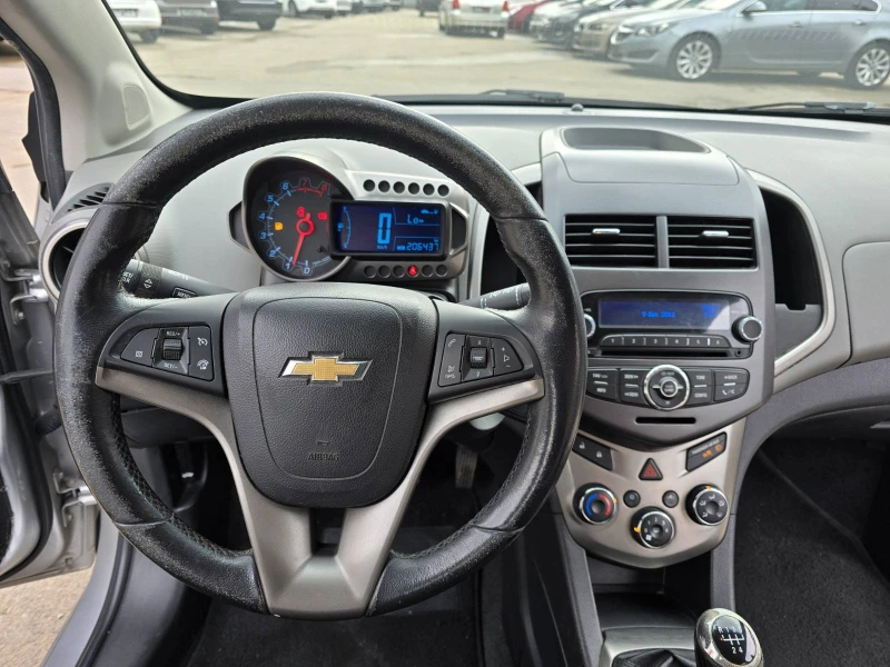 Chevrolet Aveo 1.2 BENZ/GAS, снимка 14 - Автомобили и джипове - 49315356