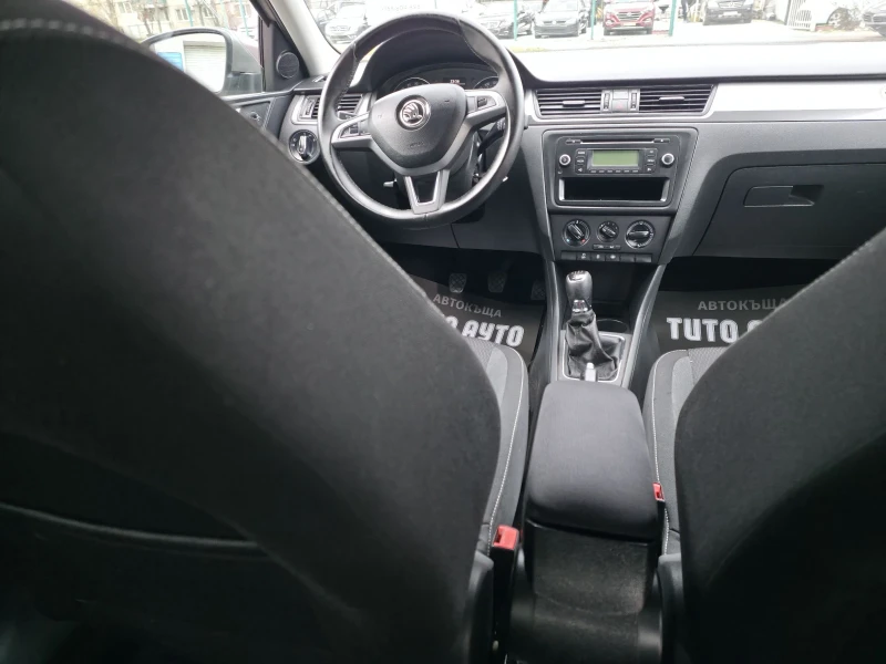 Skoda Rapid 1.6TDI/90КС/ КЛИМАТИК/ТОП СЪСТОЯНИЕ/ЕВРО 5В/, снимка 12 - Автомобили и джипове - 52725140