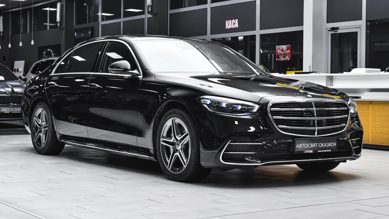 Mercedes-Benz S 450 d L AMG Line 4MATIC EQ Boost, снимка 5 - Автомобили и джипове - 53087167