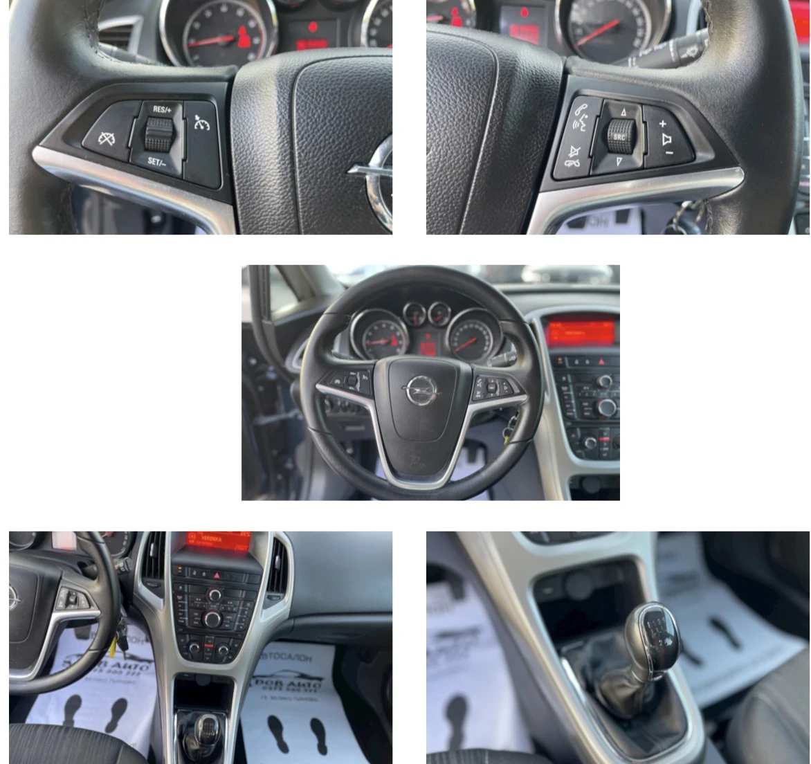 Opel Astra 1.4i-ФАБРИЧНА ГАЗ-140к.с-TEMPOMAT-113296км - изображение 10