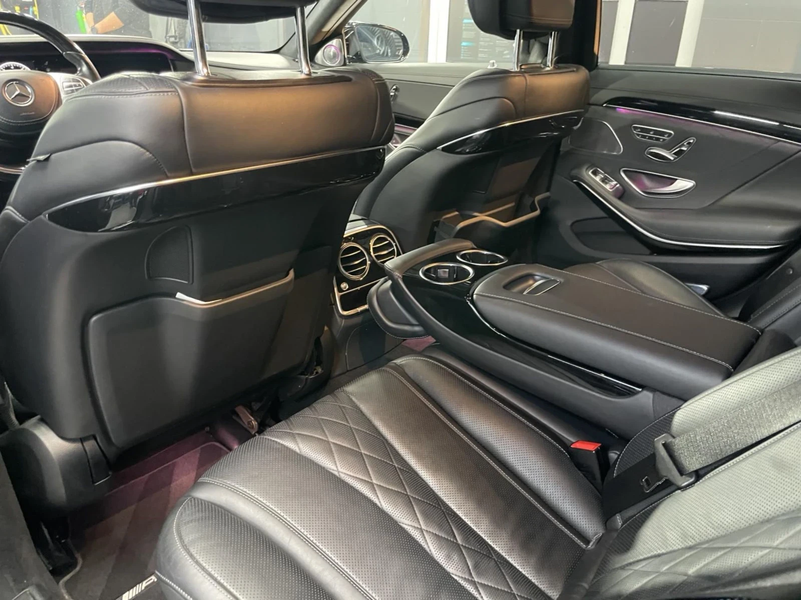 Mercedes-Benz S 500 4MATIC/ FULL / Вакуум / Реален пробег / Топ - изображение 8