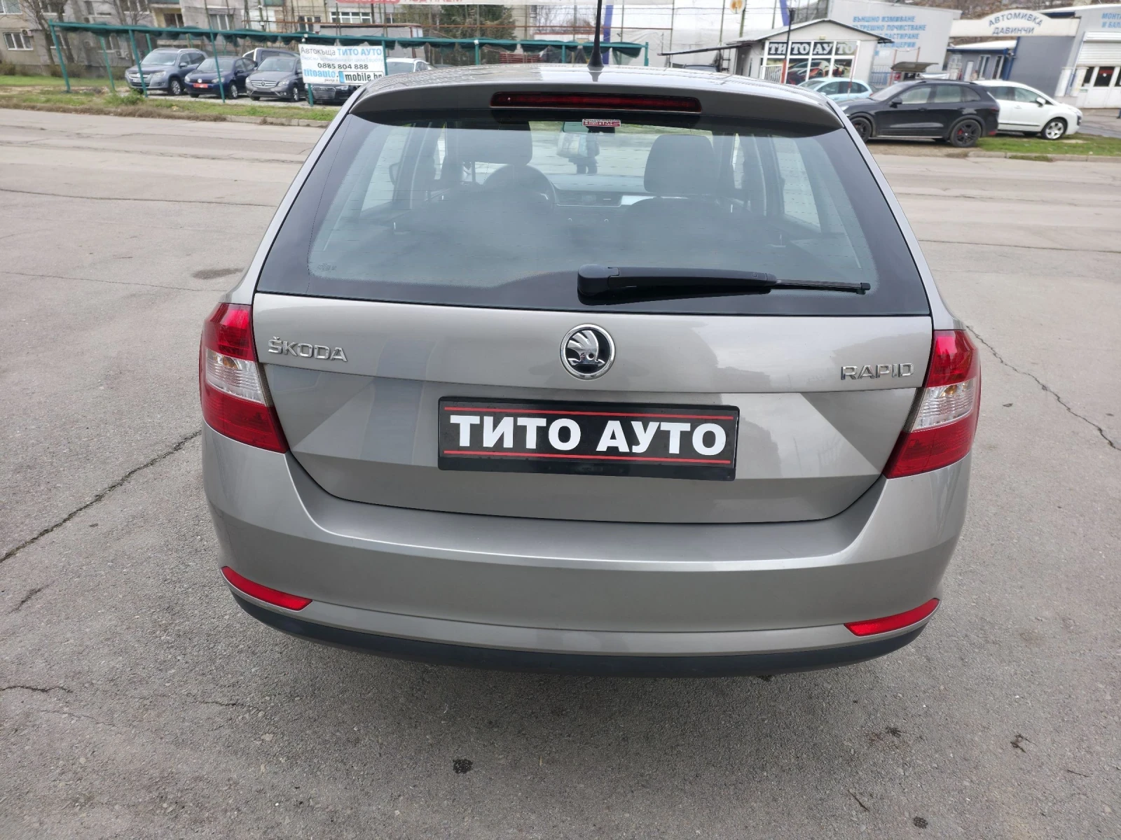 Skoda Rapid 1.6TDI/90/ / / 5/ | Mobile.bg   6