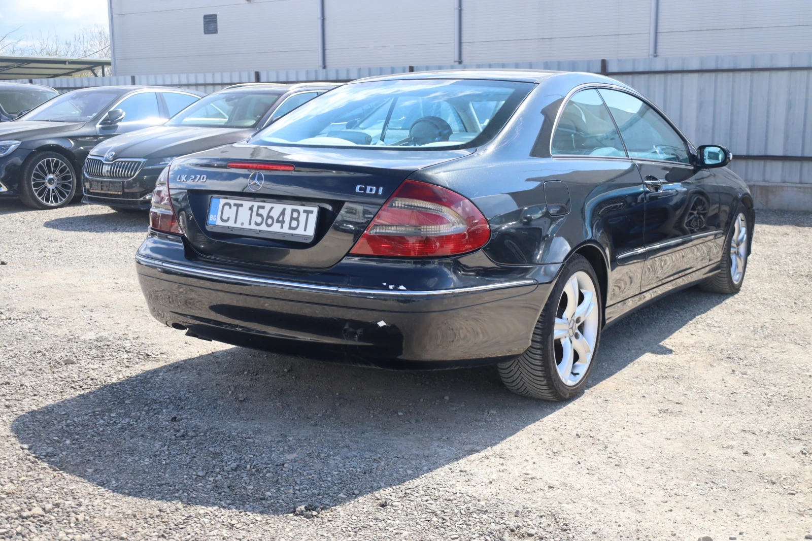 Mercedes-Benz CLK 270 CDI Automat Avantgarde Leder Tempomat iCarbg, снимка 4 - Автомобили и джипове - 54180629