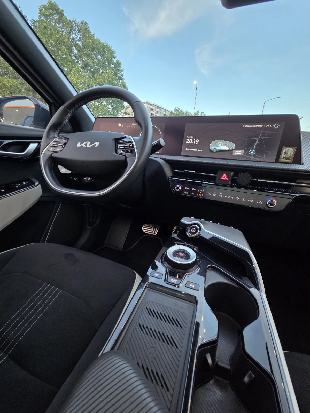 Kia EV6 GT-Line AWD  77.4 kWh Термопомпа , ГАРАНЦИЯ 2029, снимка 13 - Автомобили и джипове - 55267853