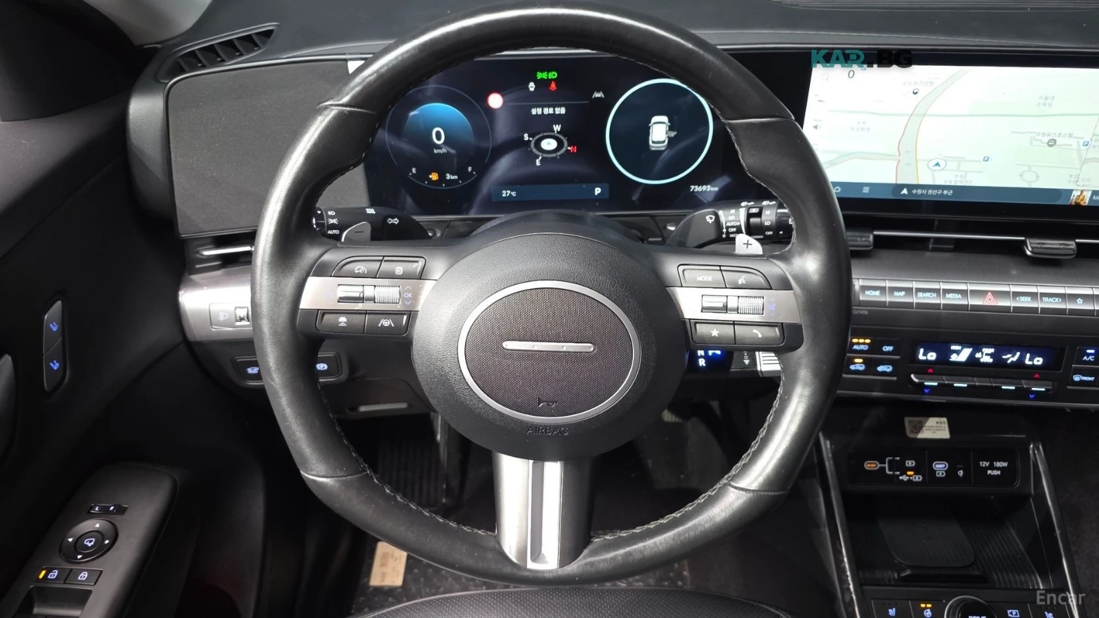 Hyundai Kona 1.6T* INSPIRATION* КОЖА* ПОДГРЕВ* ОБДУХВАНЕ* 360* , снимка 14 - Автомобили и джипове - 56009468