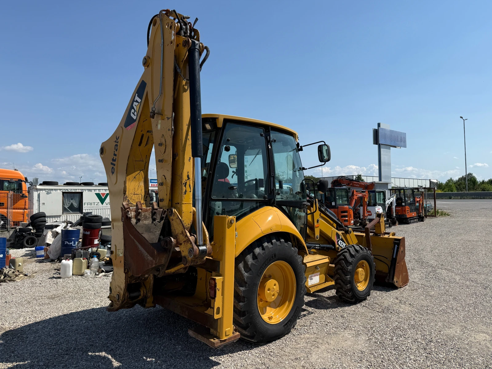 Багер Caterpillar 432Е, снимка 8 - Индустриална техника - 55176902