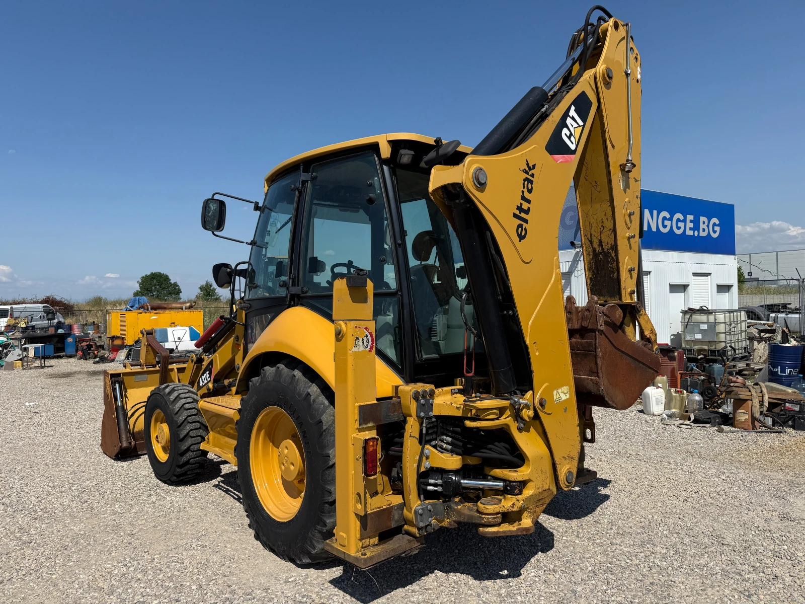 Багер Caterpillar 432Е, снимка 6 - Индустриална техника - 55176902