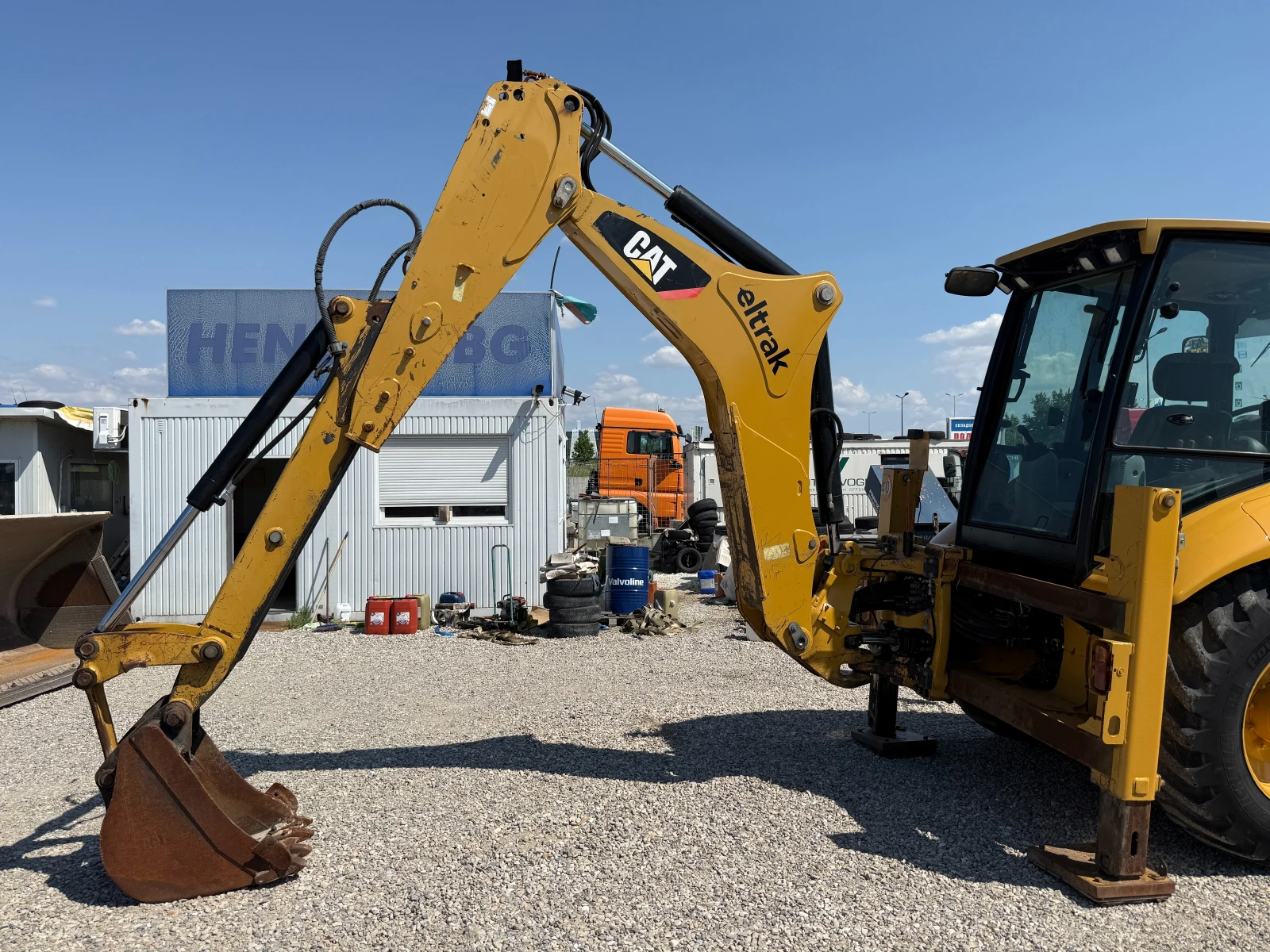 Багер Caterpillar 432Е, снимка 14 - Индустриална техника - 55176902