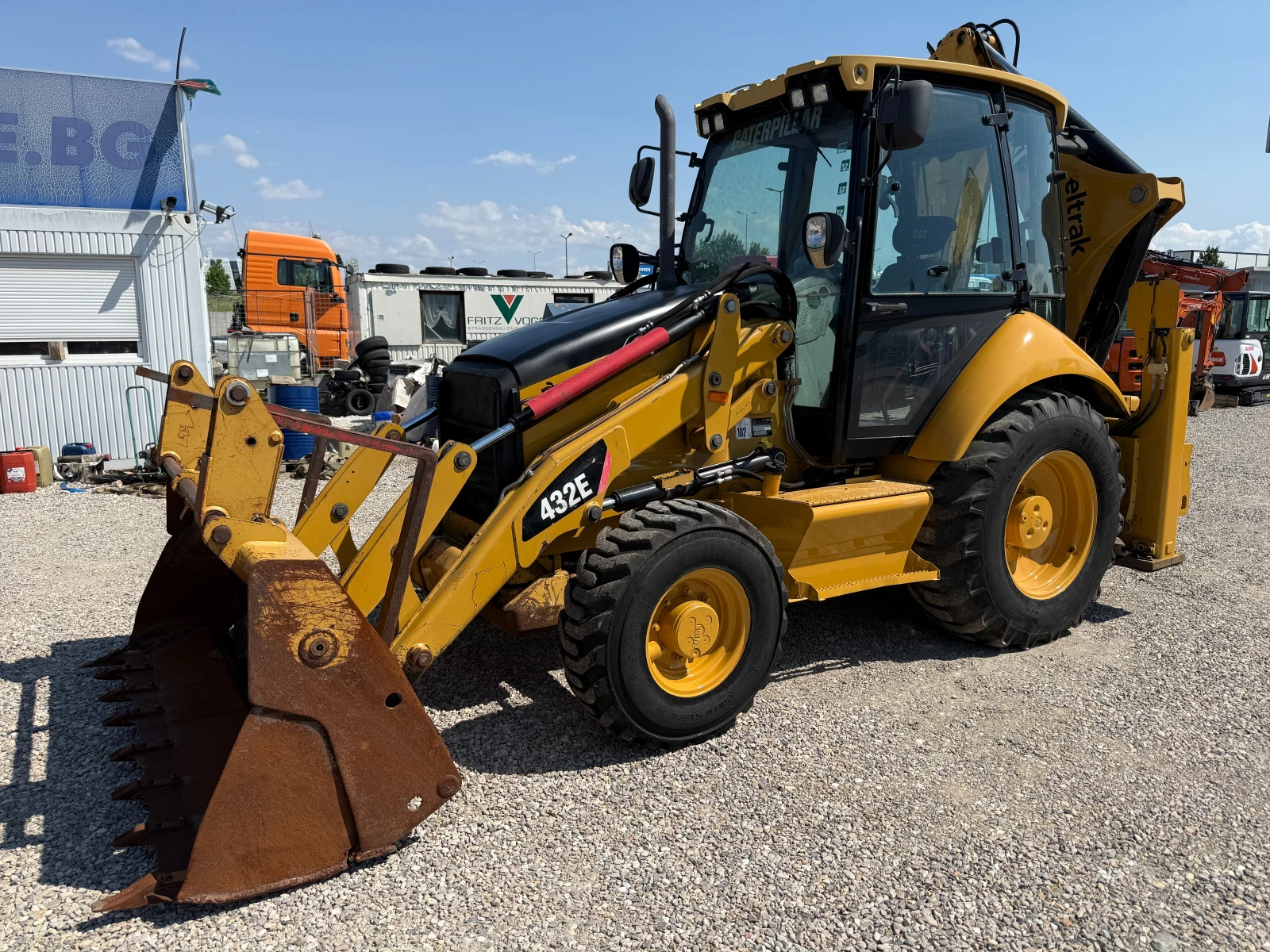 Багер Caterpillar 432Е, снимка 3 - Индустриална техника - 55176902