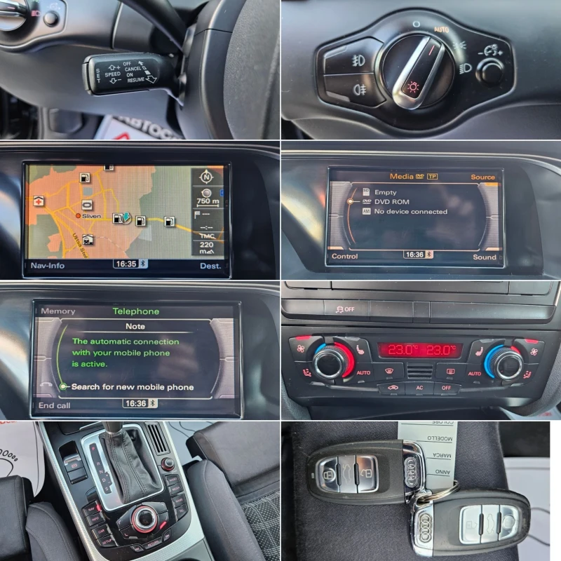 Audi A4 2.0TDI-143кс= 8СКОРОСТИ= LED= NAVI= ПОДГРЕВ= СЕДАН, снимка 16 - Автомобили и джипове - 47592513