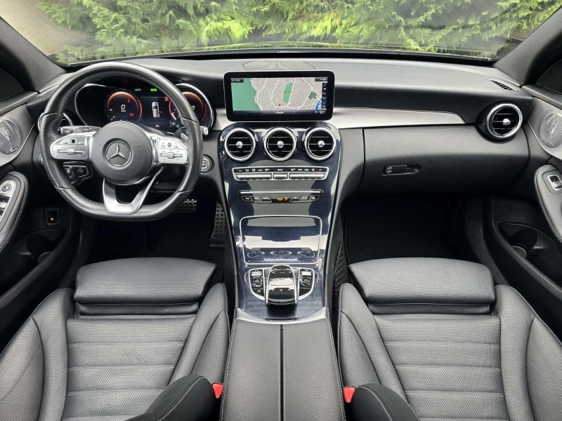 Mercedes-Benz C 200 AMG 4MATIC SWISS Сервизна история, снимка 8 - Автомобили и джипове - 53087145