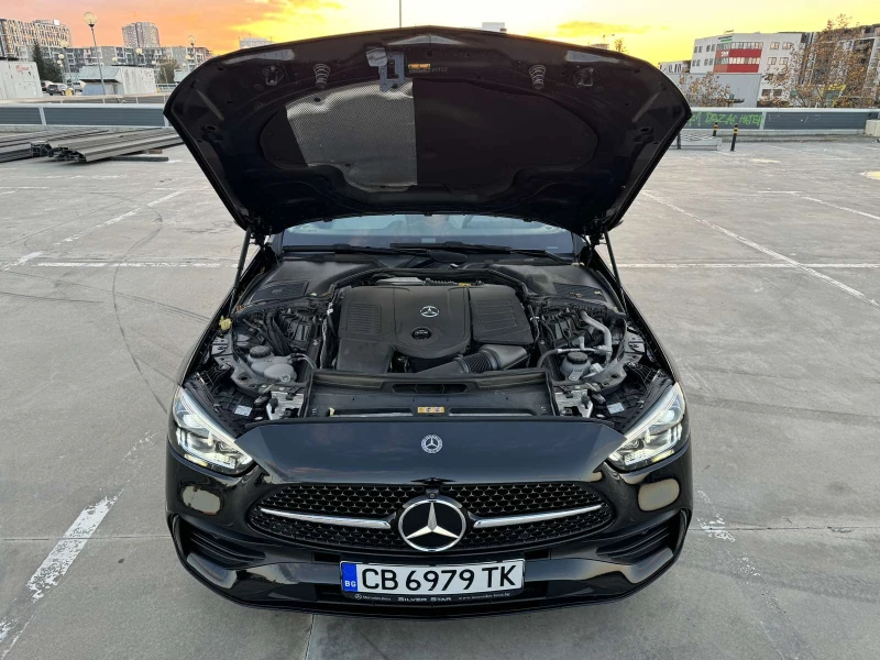 Mercedes-Benz C 300 Гаранция 2026г./Full AMG + NIGHT Package/4Matic, снимка 16 - Автомобили и джипове - 48269734