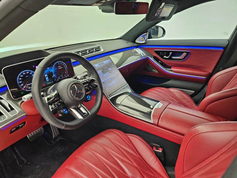 Mercedes-Benz S 63 AMG  4Matic+ L CERAMIC/BURMESTER 3D, снимка 11 - Автомобили и джипове - 53123135