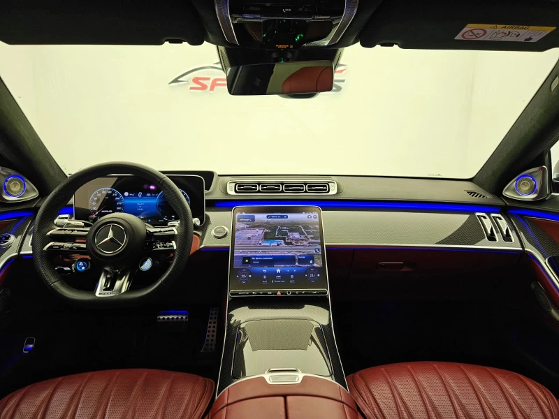 Mercedes-Benz S 63 AMG  4Matic+ L CERAMIC/BURMESTER 3D, снимка 9 - Автомобили и джипове - 53123135
