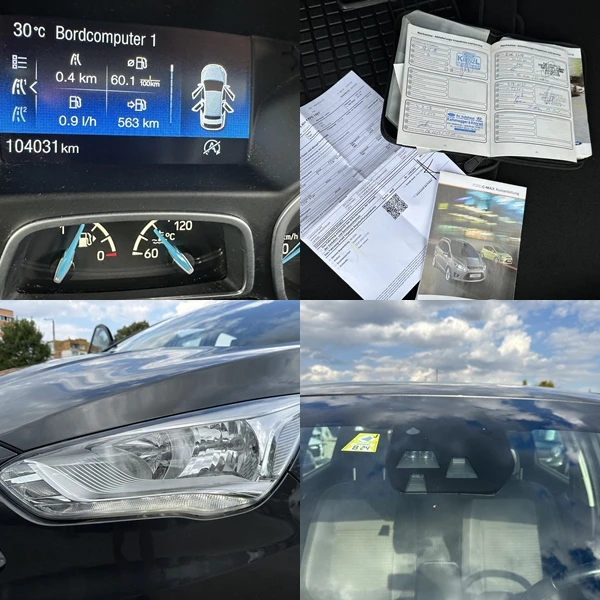 Ford C-max 1.0i 125kc ECOBOOST, снимка 11 - Автомобили и джипове - 47067449